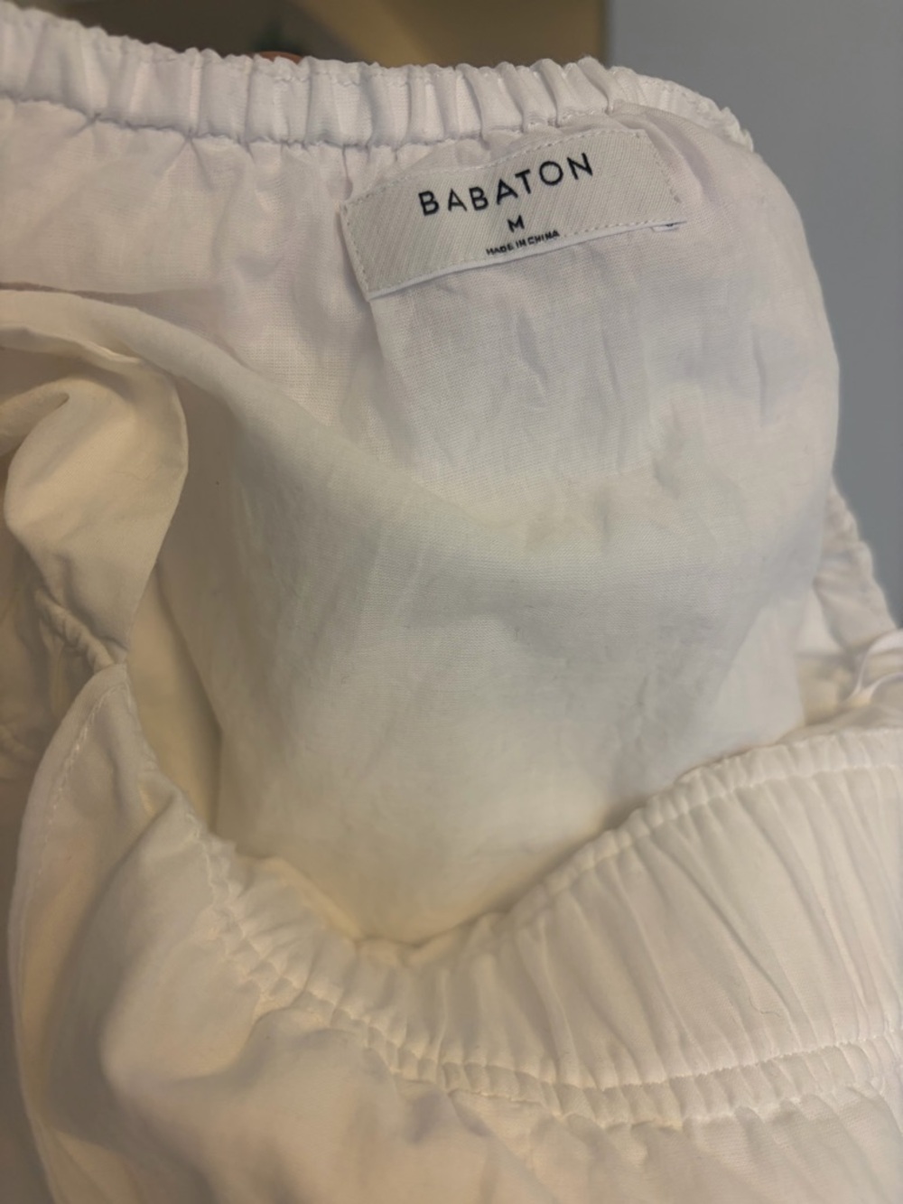Aritzia Babaton White Encourage Poplin Midi Dress - Picture 6 of 6